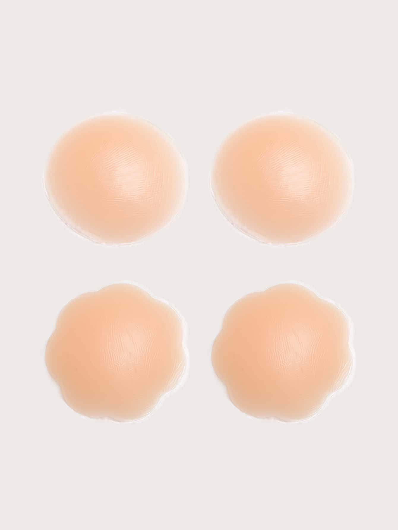 2pairs Self Adhesive Silicone Nipple Cover