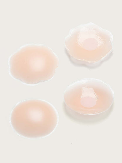 2pairs Self Adhesive Silicone Nipple Cover